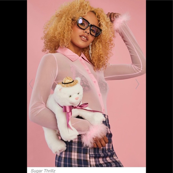 Cozy Feeling button up blouse - Picture 2 of 6